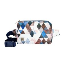 Héra övtáska kék háromszöges