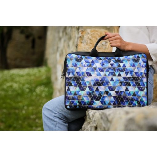 Kloé laptoptáska világosbronz/mandala