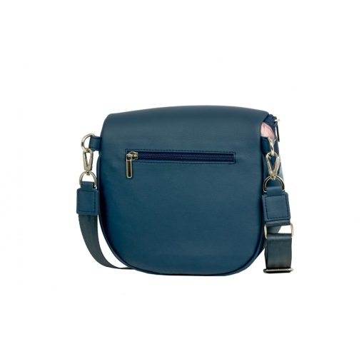 Rea válltáska sötétkék/kék tavirózsa