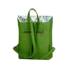 Inez fedeleles hátizsák mini oliva/páfrány