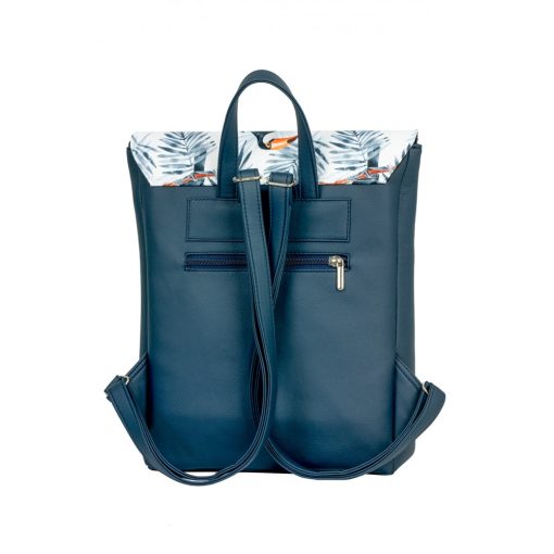 Inez fedeleles hátizsák mini sötétkék/világos tukán