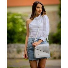 Szófia crossbody táska sötétkék tavirózsa