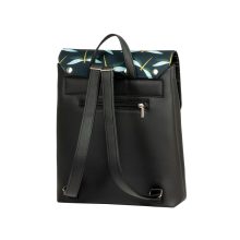 Kora maxi cserélhető fedeles hátizsák fekete/szitakötő