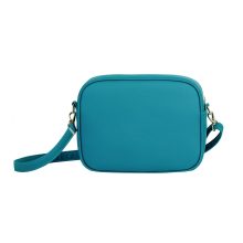 Írisz maxi válltáska türkiz/barokk