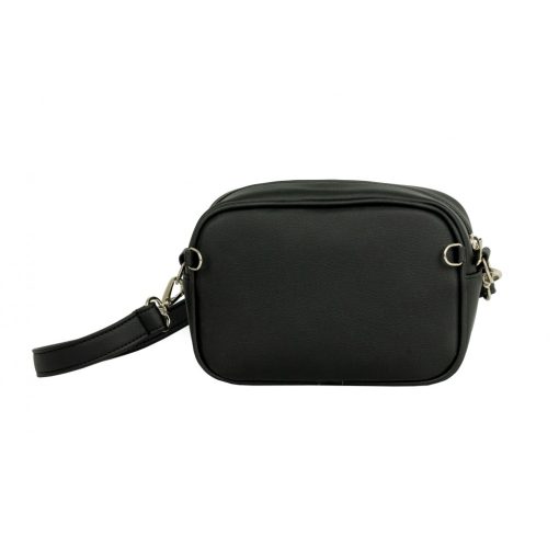 Írisz 2 az 1-ben mini válltáska és övtáska fekete 3d