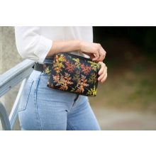 Héra övtáska fekete szitakötő