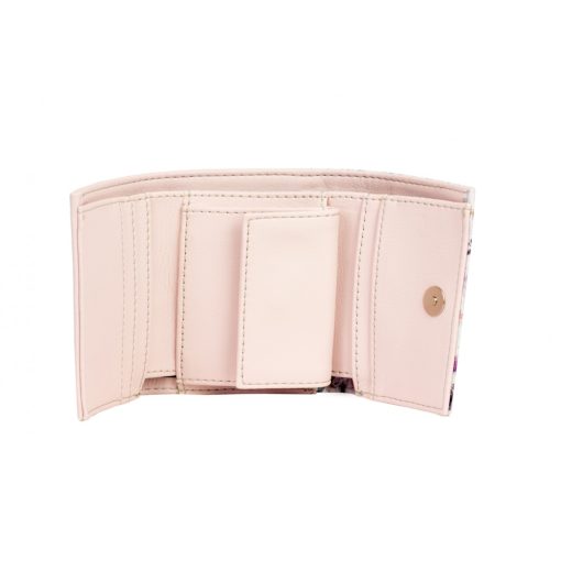 Hella mini pénztárca púder/kék apróvilágos