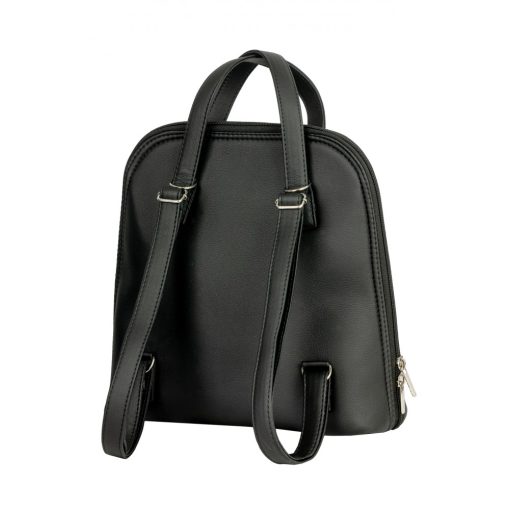 Cintia 2 az 1-ben háti- és válltáska fekete/arcok