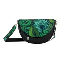 Leyla 2 az 1-ben Fekete/zöld levél