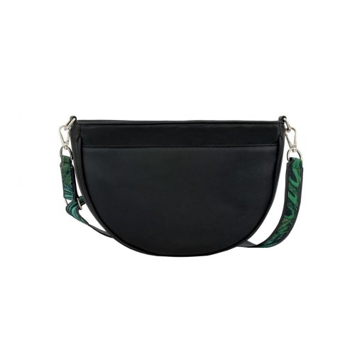 Leyla 2 az 1-ben Fekete/zöld levél