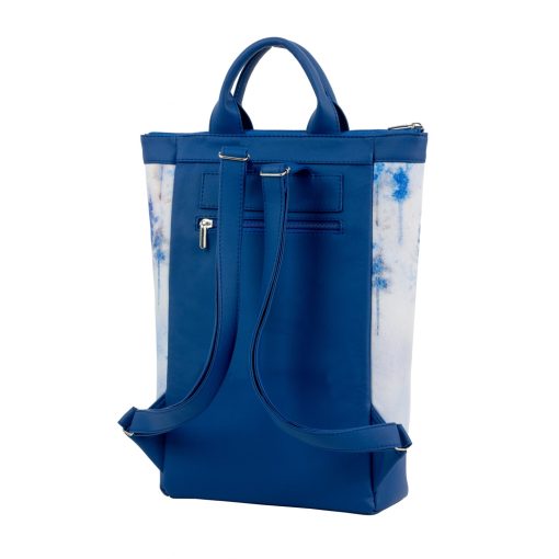 Zoé Notebook (hátizsák és kézitáska) királykék/ téli róka