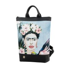 Zoé Notebook (hátizsák és kézitáska) fekete/ Frida Kahlo
