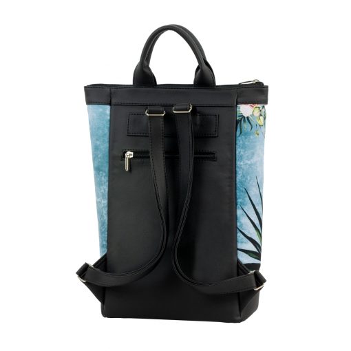 Zoé Notebook (hátizsák és kézitáska) fekete/ Frida Kahlo