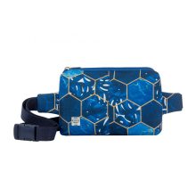 Héra övtáska bordó geometrikus