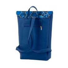 Inez fedeles hátizsák maxi királykék/ kaptár minta