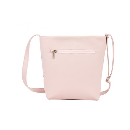 Atina válltáska maxi fekete/párduc minta