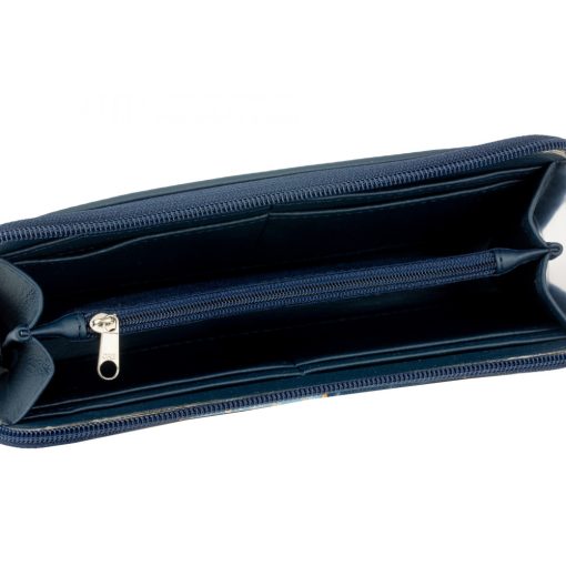 Elin pénztárca maxi világosszürke/ dzsungel