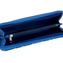 Elin pénztárca maxi világosszürke/ rókás