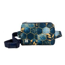 Héra övtáska púder kaptár minta