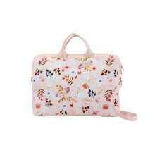 Kloé laptoptáska világos szürke/ rókás