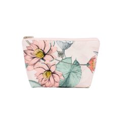 Tekla neszeszer L kék toll minta