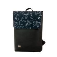 Inez fedeles hátizsák maxi sötétkék/ kaptár minta