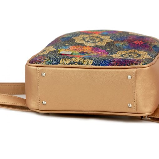 Lara hátizsák sötétkék/ tavirózsa