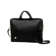 Kloé laptoptáska fekete/ fekete 3d