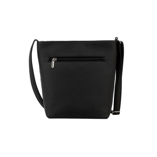 Atina válltáska maxi fekete/párduc minta