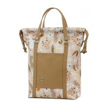 Bora 3 az 1-ben Maxi (hátizsák, kézitáska, válltáska) világosbarna/ virágminta