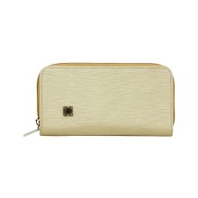 Elin pénztárca maxi Fekete 3D hullámminta