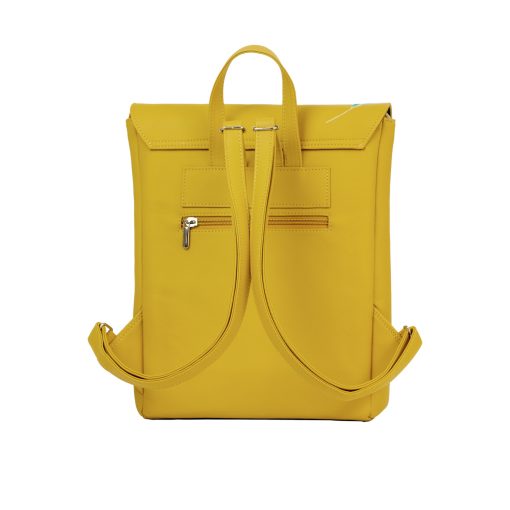 Inez fedeleles hátizsák mini okker / hímzett róka