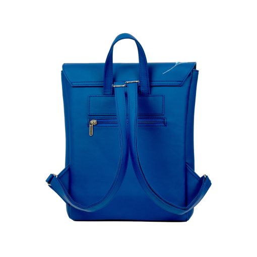 Inez fedeleles hátizsák mini királykék / hímzett róka