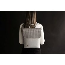 Inez fedeleles hátizsák mini királykék / hímzett kutya
