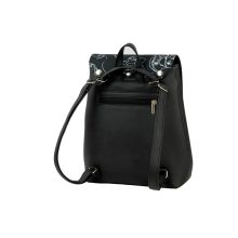 Kora mini cserélhető fedeles hátizsák púder/ púder virág