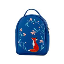 Lara hátizsák bézs/ hímzett róka