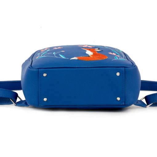 Lara hátizsák bézs/ hímzett róka