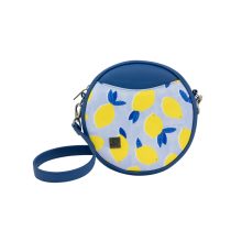 Noa körtáska Királykék/ citrom