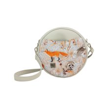 Noa körtáska Világosszürke/ rókás