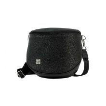 Rea válltáska fehér/ zöld levél