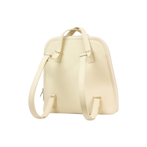 Cintia 2 az 1-ben háti- és válltáska Bézs/ fehér 3d