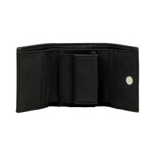 Hella mini pénztárca Fekete 3D hullámminta