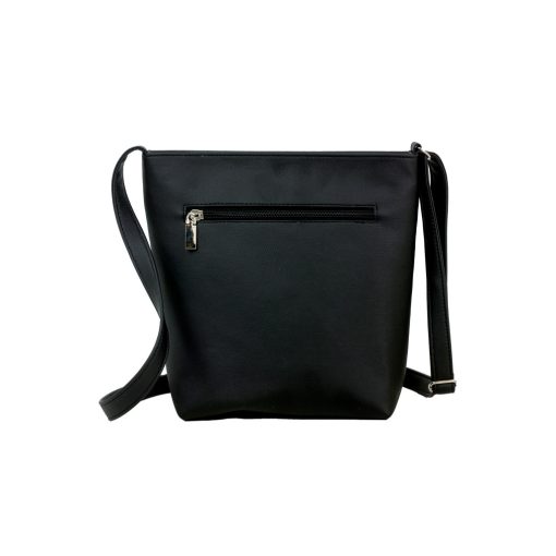 Atina válltáska maxi fekete/ macis