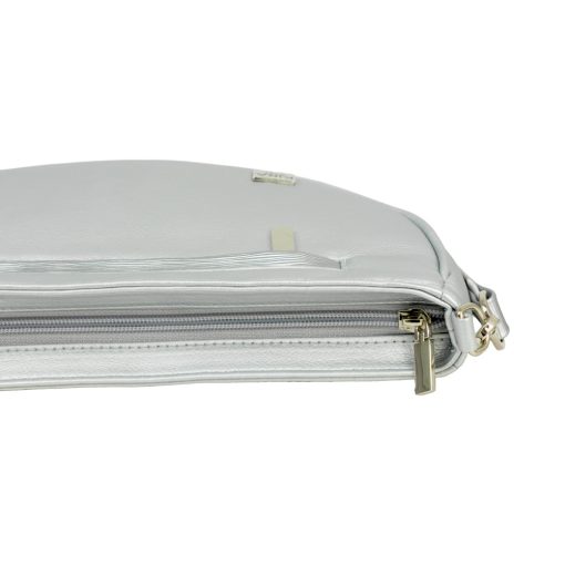 Leyla 2 az 1-ben ezüst/ ezüst 3d hullámminta