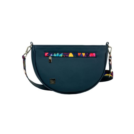 Leyla 2 az 1-ben sötétkék/ levélminta