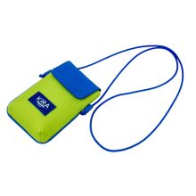 Médea mini mobiltelefon táska pisztácia/ királykék