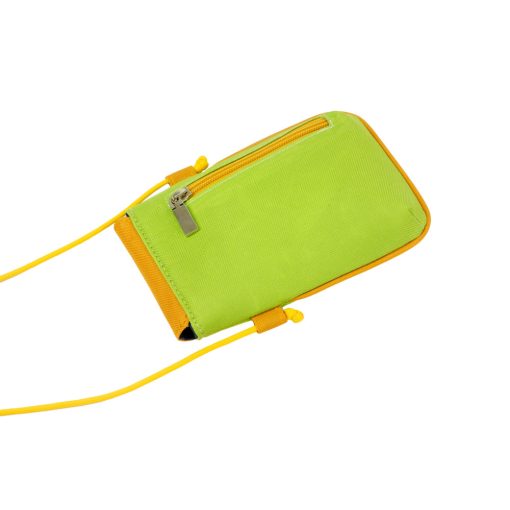 Médea mini mobiltelefon táska pisztácia/okker