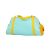 Véda sporttáska menta/ okker