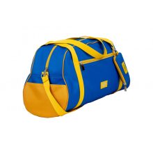 Véda sporttáska királykék/ okker