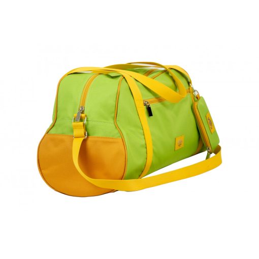 Véda sporttáska pisztácia/okker